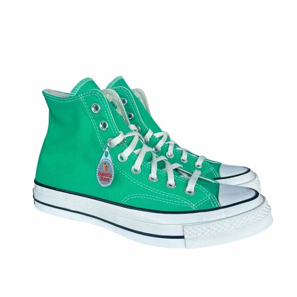 ✨Converse Chuck 70 High Canvas Size 8 Men's shoes Sneakers Green A08613F✨ - Picture 3 of 12
